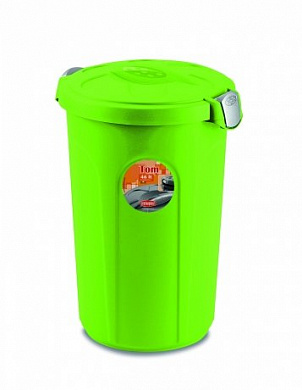 Stefanplast Контейнер Tom 46 Л Для 16 Кг Корма 44,5X40X61 См Ярко Зеленый (70507)