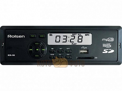 Автомагнитола Rolsen RCR-100B