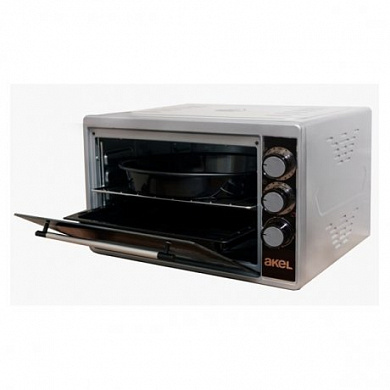 Минипечь Akel AF-381 40 л темно-серебристый металлик