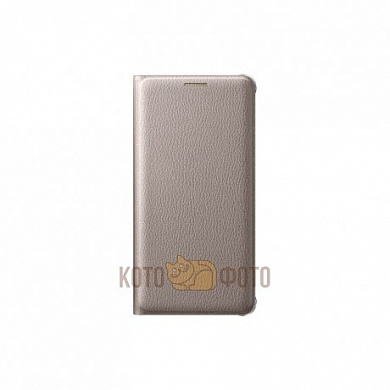 Чехол Samsung FlipWallet для Galaxy A5 (A510) SAM-EF-WA510PFEGRU Gold