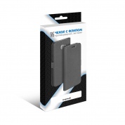 Чехол DF для OPPO A52/A72 Flip Case Black oFlip-08