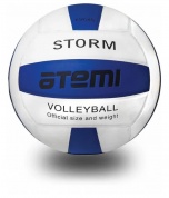 Мяч волейбольный Atemi STORM, синтетическая кожа PU, син.-бел.