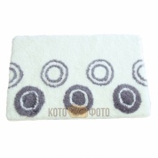 Коврик для ванной комнаты акриловый Iddis Chequers, white 432A580I12