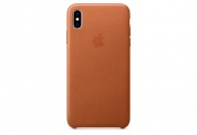 Чехол Apple iPhone XS Max Leather Case (MRWV2ZM/A) Saddle Brown