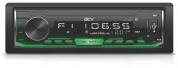 Автомагнитола ACV AVS-816BG 1din/зеленая/Bluetooth/USB/AUX/SD/FM/4*50