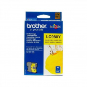 Картридж Brother LC980Y для Brother DCP-145C/165C/MFC-250C, желтый