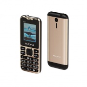 Мобильный телефон Maxvi X12 METALLIC GOLD (2 SIM)
