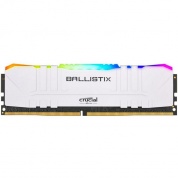 Память оперативная DDR4 Crucial Ballistix White RGB 16Gb 3200MHz (BL16G32C16U4WL)