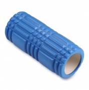 Ролик массажный для йоги INDIGO PVC  IN233 33*14 см Синий