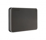 Внешний HDD Toshiba Canvio Premium 4Tb темно-серый (HDTW240EB3CA)