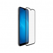 Закаленное стекло DF для Samsung Galaxy A01 Full Screen + Full Glue sColor-91 Black