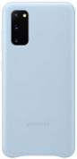 Чехол Samsung Galaxy S20 Leather Cover голубой (EF-VG980LLEGRU)