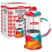 Чайник/кофейник (кофе-пресс) "UNICO"  UNICO-800ML (сталь)