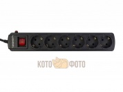 Сетевой фильтр Ippon BK212 1.8м (6 розеток) черный