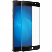 Закаленное стекло DF для Samsung Galaxy A5 (2016) с цветной рамкой (fullscreen) black