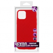 Чехол Krutoff для APPLE iPhone 11 Silicone Red 12132