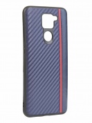 Чехол G-Case для Xiaomi Redmi Note 9 Carbon Dark Blue GG-1262