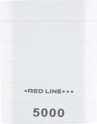 Внешний аккумулятор Red Line S5000 5000mAh белый