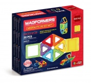 Магнитный конструктор MAGFORMERS 715001 Window Plus Set 20 set