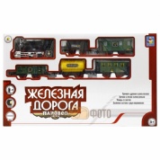 Игровой набор 1toy GoldLock ж/дВосточный Экспресс420см.,11дет.,свет,звук,паровоз,5ваг.1910г.
