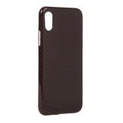 Чехол RedLine для APPLE iPhone XS Carbon Glossy Red УТ000021551