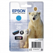 Картридж Epson T2612 (C13T26124012) для Epson XP-600/700/800, голубой