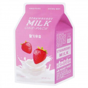 Осветляющая маска с экстрактом клубники A'PIEU Strawberry Milk One-Pack