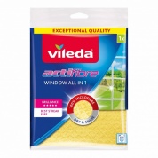 Салфетка Актифайбр для мытья окон 1шт VILEDA