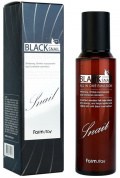Эмульсия с муцином черной улитки FarmStay Black Snail All In One Emulsion, 150ml