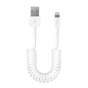 Кабель Deppa USB - 8-pin для Apple MFI 1.5м витой белый 72132