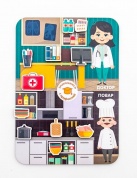 Обучающий набор WOODLANDTOYS 117102 Доктор и повар