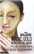 Маска для лица гелевая с золотом Urban Dollkiss Magic Gold  Modeling Gel Mask 50гр/5гр