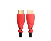 Кабель Greenconnect HDMI 19M v2.0 0.3m Red GCR-HM3012-0.3m