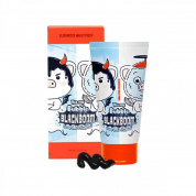Черная кислородная маска для очищения пор Elizavecca Hell-Pore Bubble Blackboom Pore Pack