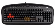 Клавиатура A4Tech KB-28G-1 серый/черный