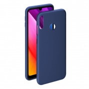 Чехол Deppa Gel Color Case для Huawei Y7 (2019) синий PET белый 86661