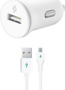 Автомобильное зарядное устройство ТTEC Compact USB 1A microUSB white
