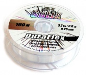 Леска Sufix Duraflex x10 прозрачная 100м 0.22мм,  (DS1SK024024A9D) /минимальная партия 10шт./