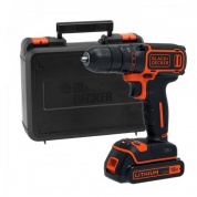 Дрель-шуруповерт аккумуляторная Black & Decker BDCDC18KB-QW