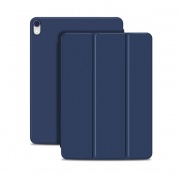 Магнитный чехол-подставка BoraSCO для Apple iPad Pro 12,9" (2018) (Темно-синий)