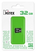 Карта памяти Mirex microSDHC 32Gb Class 10 (13612-MC10SD32)
