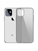 Чехол Gurdini для APPLE iPhone 11 Silicone 1.5mm Transparent-Black 912435