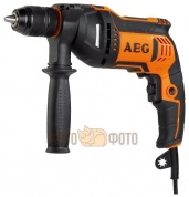 Дрель ударная AEG SBE 750 RE