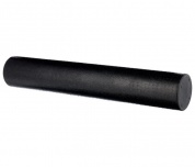 Ролик массажный для йоги INDIGO Foam roll  IN023 15*90 см Черный