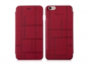 Чехол-книжка Momax для iPhone 6/6S PLUS Flip Diary Elite Series Бордовый