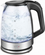 Чайник электрический Sinbo SK 7390 1.8л. 2200Вт прозрачный (корпус: стекло)