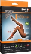 Колготки компрессионные B.Well Rehab JW-325, 2 класс, размер 3, черные