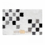 Коврик для ванной комнаты акриловый Iddis Grey chessboard MID220A
