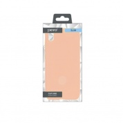 Чехол клип-кейс PERO LIQUID SILICONE для Apple iPhone X/XS светло-розовый
