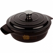 Кастрюля Rondell RDI-700 24 см 2,7 л Deep Burgundy